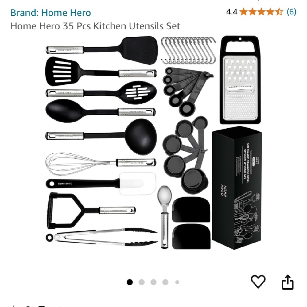 Kaluns kitchen set - 35 pcs. New box